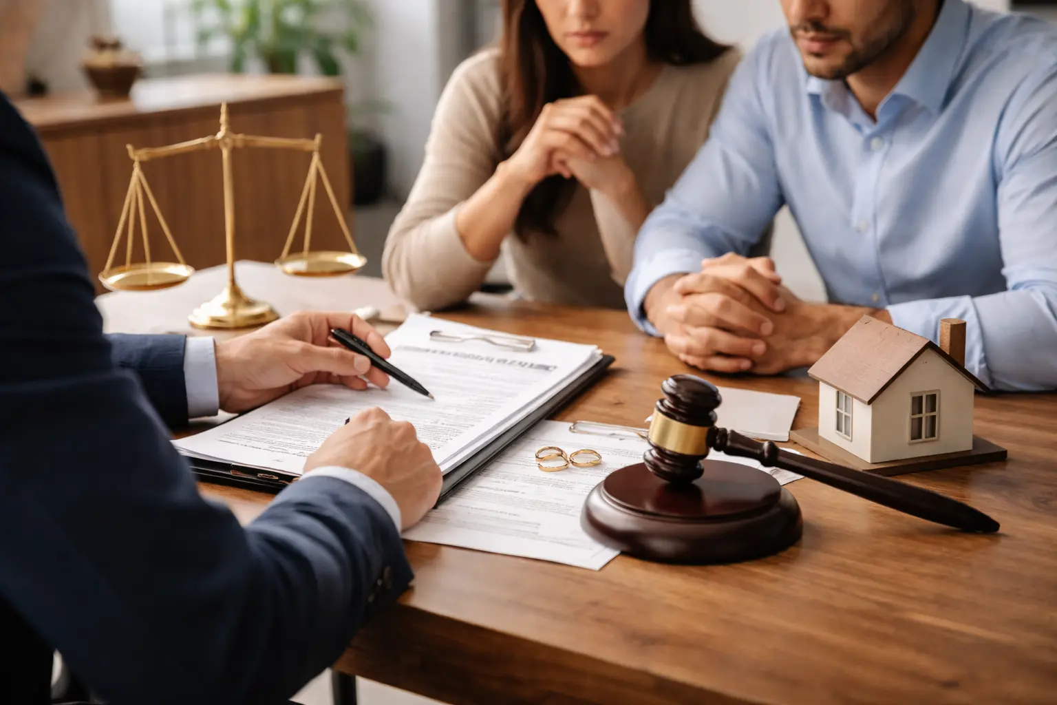 ¿Qué casos lleva un abogado de familia?